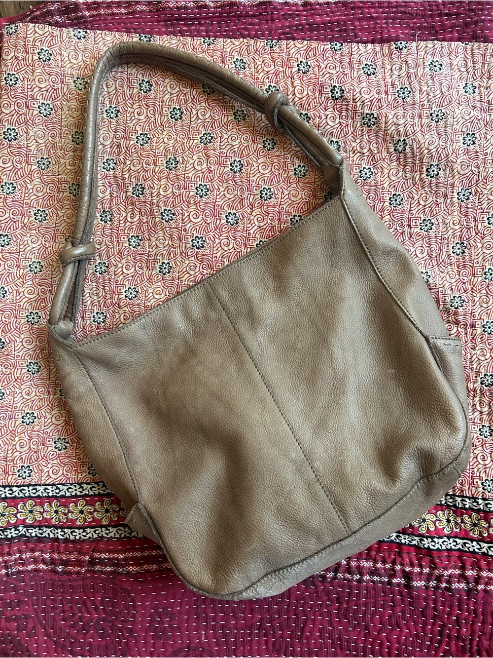 J. Jill Adobe Brown Hobo Bag